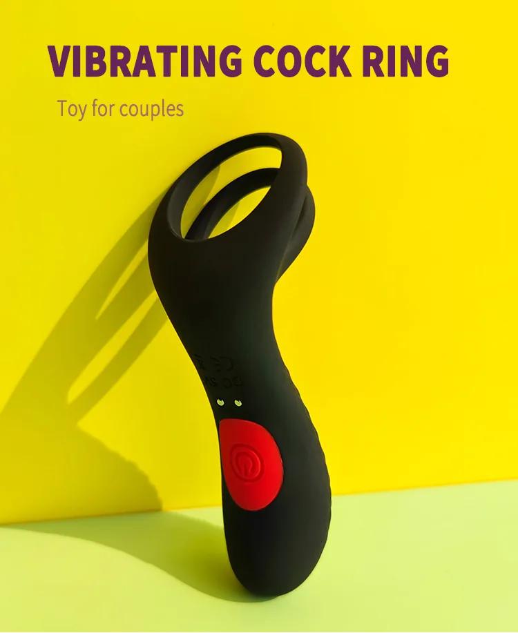 GINYA Vibrating Cock Ring CH08011 gallery image 1