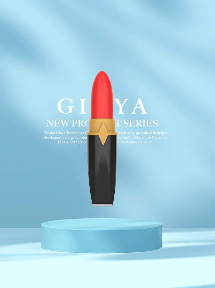 GINYA Rechargeable Lipstick Vibrator CH06026 gallery image 1