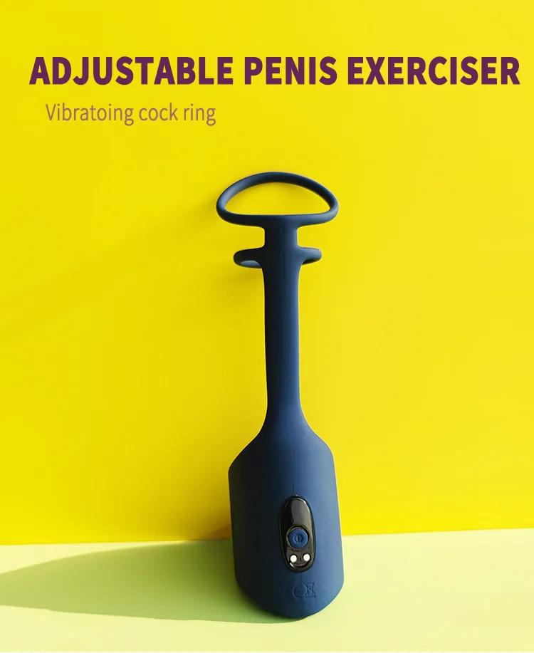 GINYA Male Vibrating Cock Ring Penis Exerciser CH08061 gallery image 1