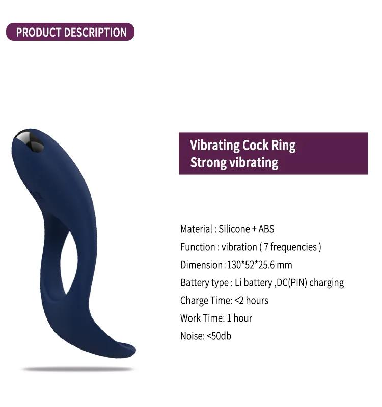 GINYA Vibrating Cock Ring CH08060 gallery image 2